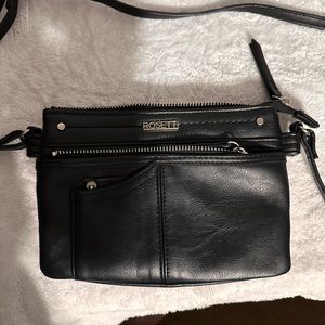 Small rosettie crossbody purse